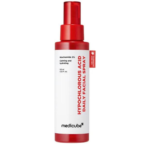 Medicube facial mist packaging detail