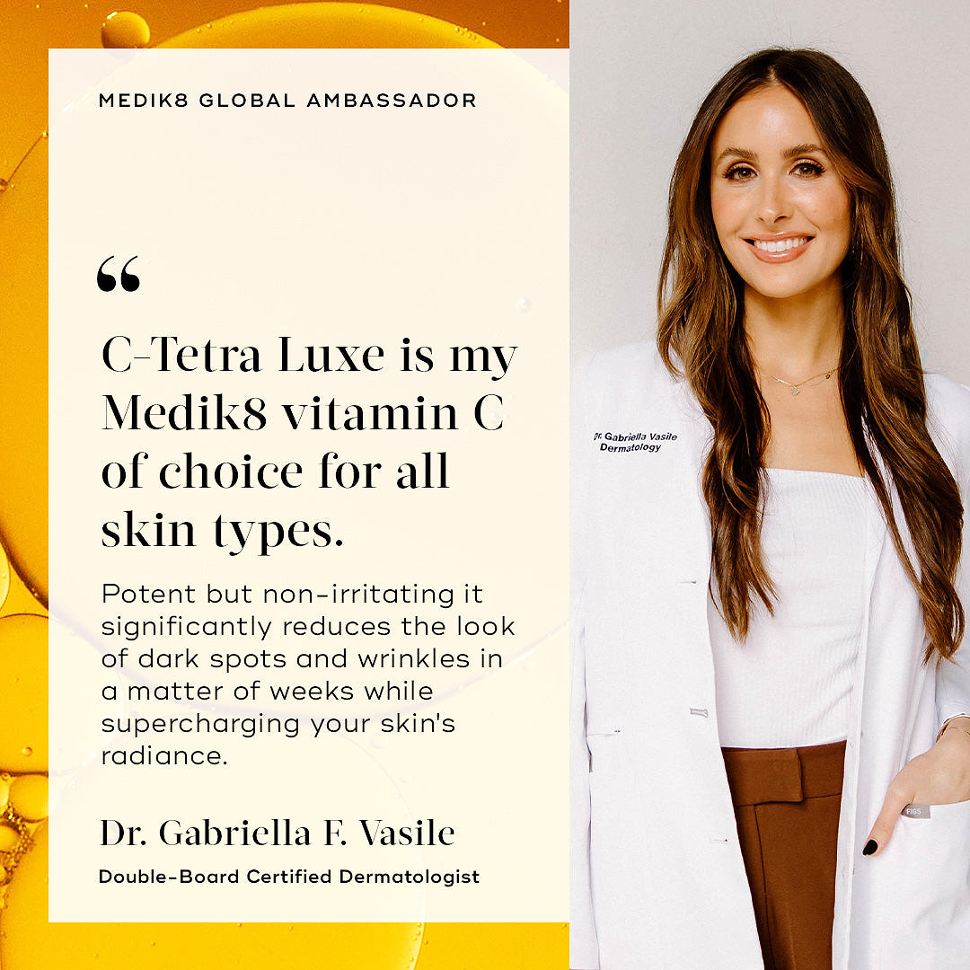Medik8 dermatologist recommended graphic