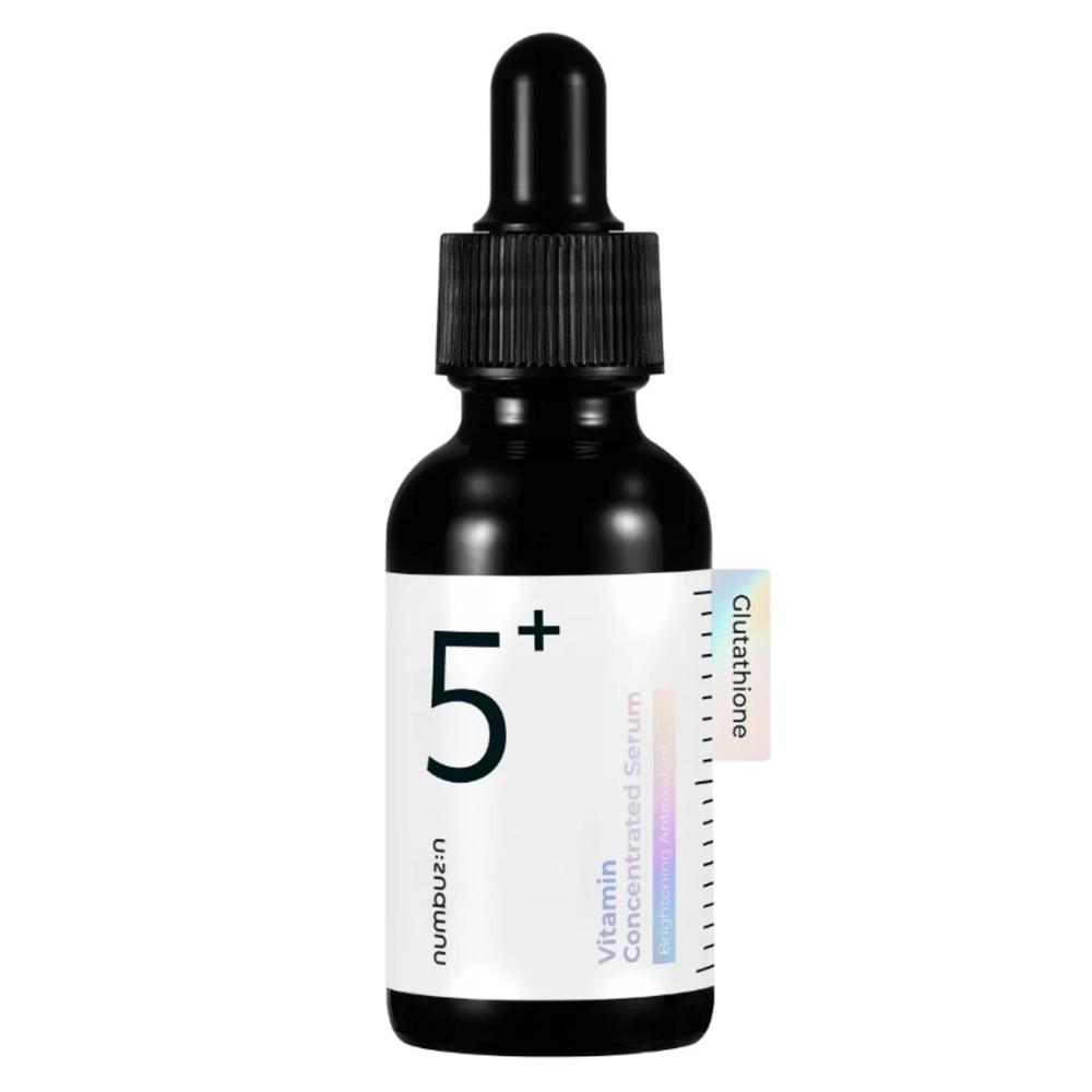 numbuzin No.5+ Glutathione Vitamin Concentrated Serum 30 ml bottle