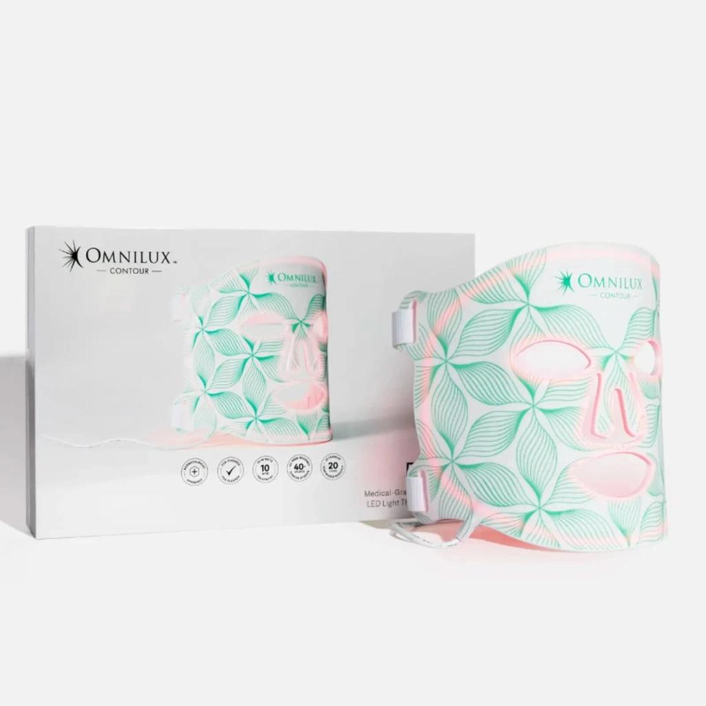 Omnilux Contour Face LED Mask with retail box
