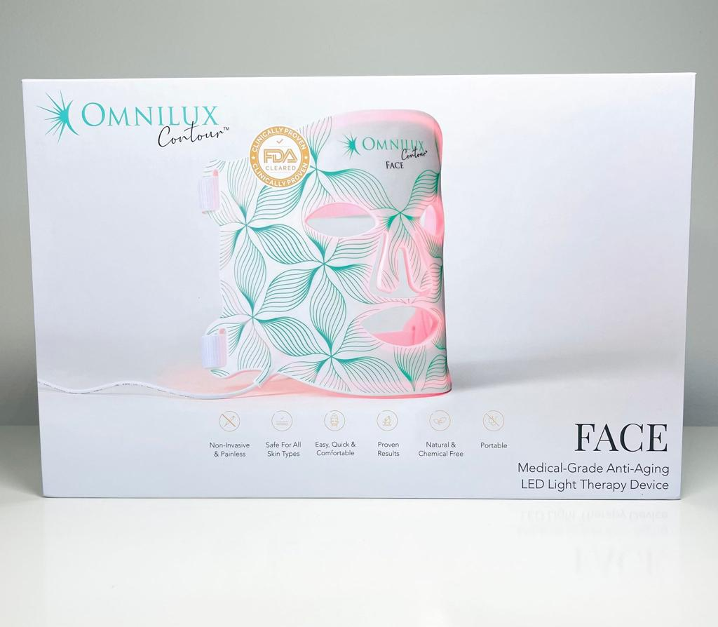 Omnilux Contour Face LED Mask packaging front