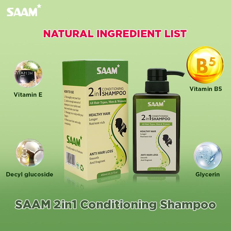 SAAM 2-in-1 Conditioning Shampoo detail