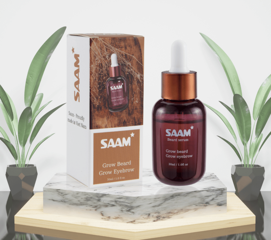SAAM Beard Serum official product photo