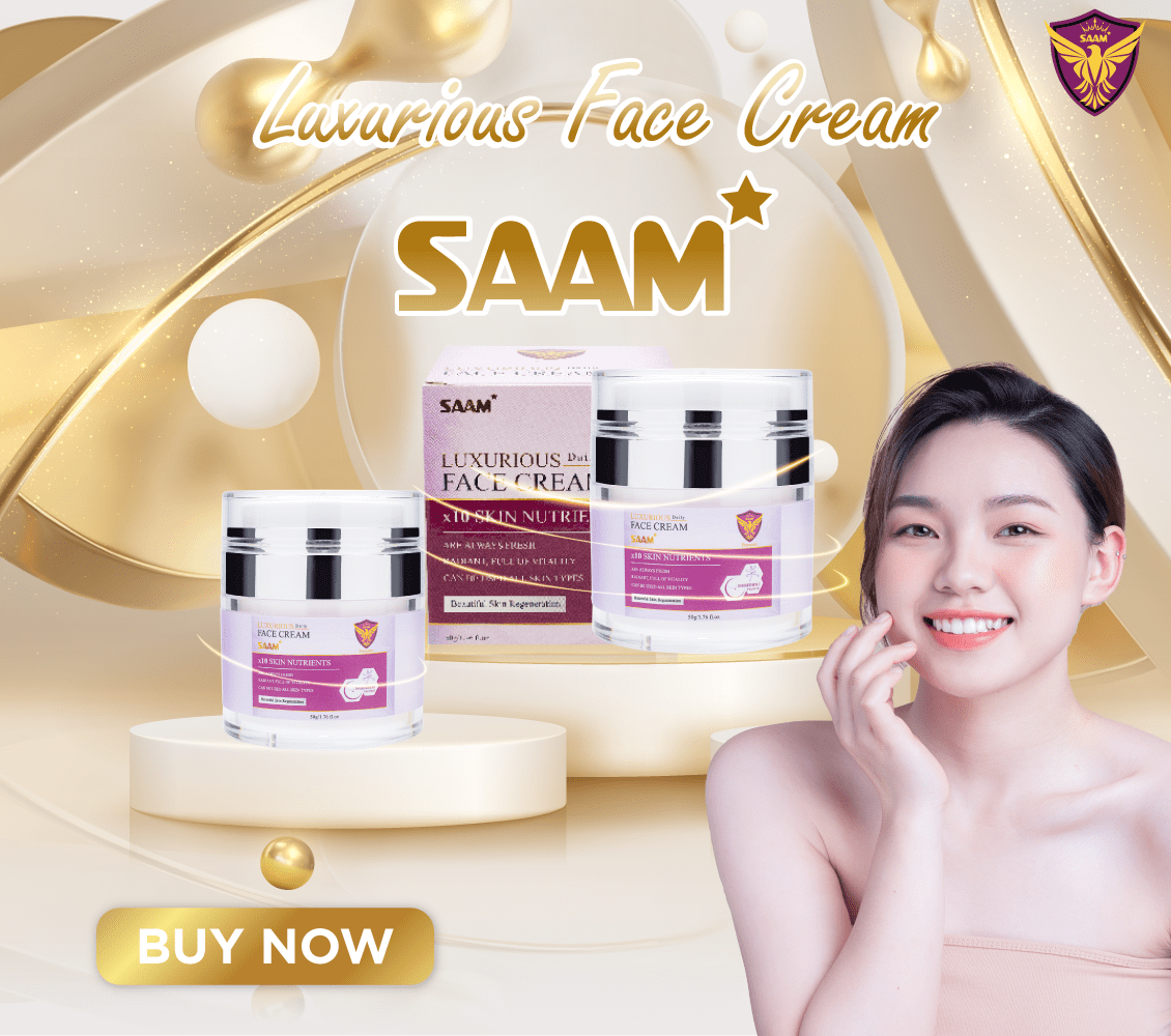 SAAM Premium Face Cream official product photo