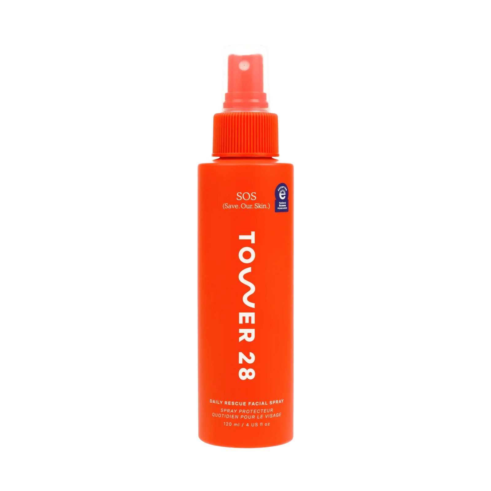 Tower 28 SOS Daily Rescue Facial Spray 120ml bottle